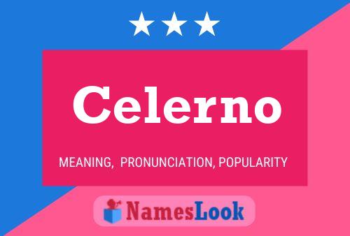 Celerno 名字海报