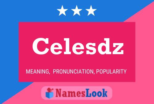 Celesdz 名字海报