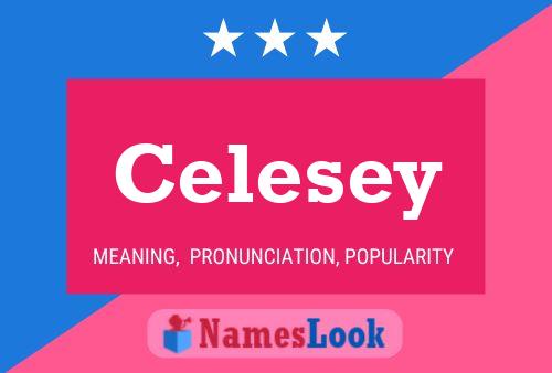 Celesey 名字海报