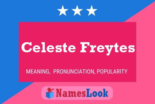 Celeste Freytes 名字海报