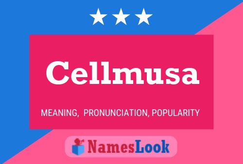 Cellmusa 名字海报