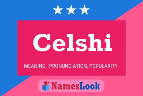 Celshi 名字海报