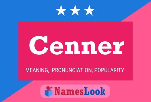 Cenner 名字海报