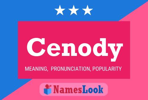 Cenody 名字海报