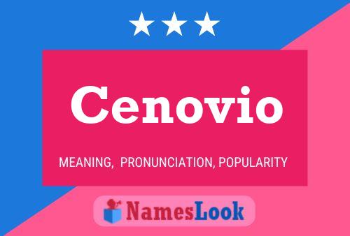 Cenovio 名字海报