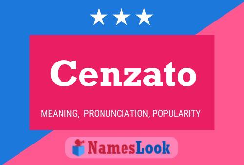 Cenzato 名字海报