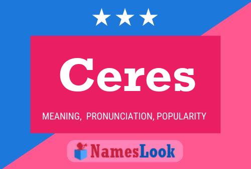 Ceres 名字海报