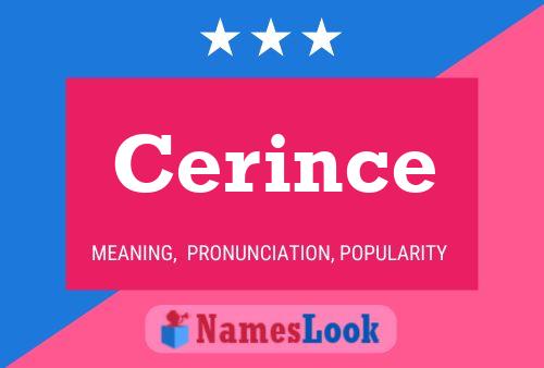 Cerince 名字海报