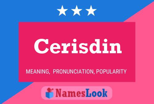 Cerisdin 名字海报