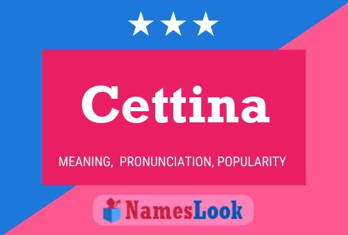 Cettina 名字海报