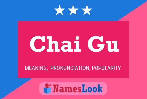 Chai Gu 名字海报