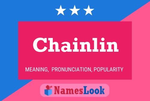 Chainlin 名字海报