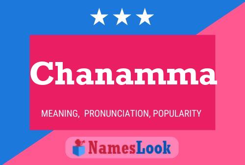 Chanamma 名字海报