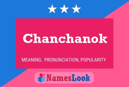 Chanchanok 名字海报