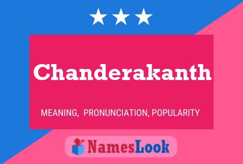 Chanderakanth 名字海报