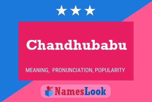 Chandhubabu 名字海报