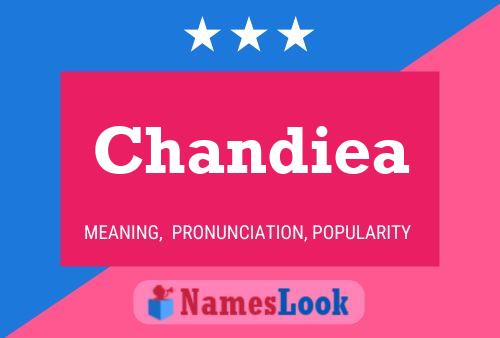 Chandiea 名字海报