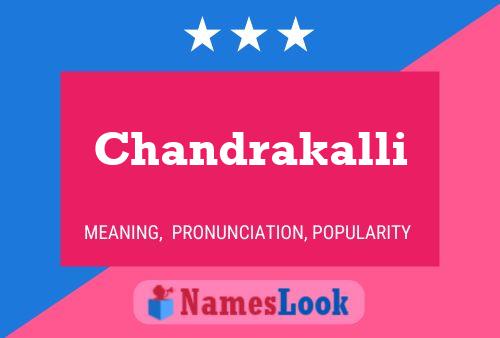 Chandrakalli 名字海报