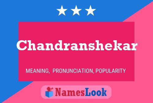 Chandranshekar 名字海报