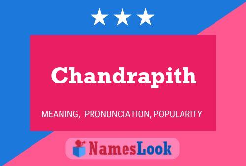 Chandrapith 名字海报