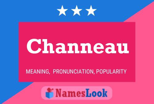 Channeau 名字海报