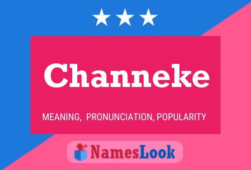 Channeke 名字海报