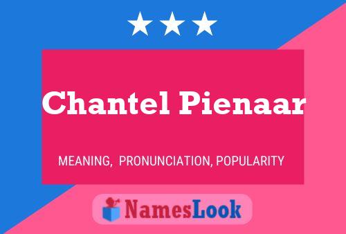 Chantel Pienaar 名字海报