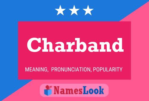 Charband 名字海报