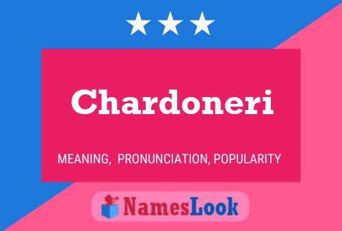 Chardoneri 名字海报