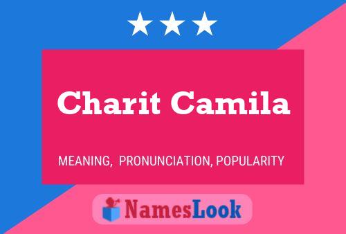 Charit Camila 名字海报