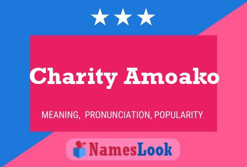 Charity Amoako 名字海报