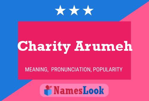 Charity Arumeh 名字海报