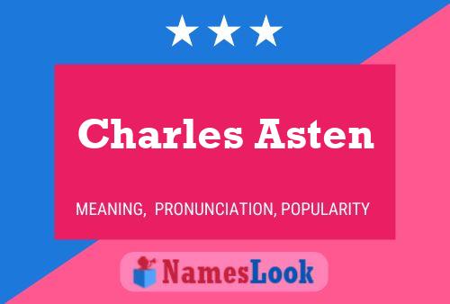 Charles Asten 名字海报