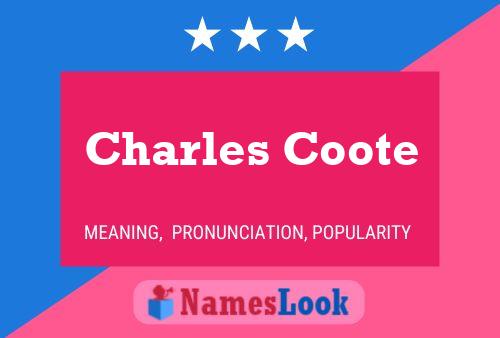 Charles Coote 名字海报