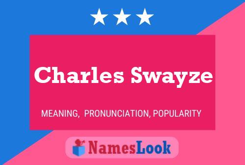 Charles Swayze 名字海报