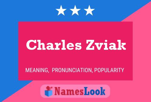 Charles Zviak 名字海报