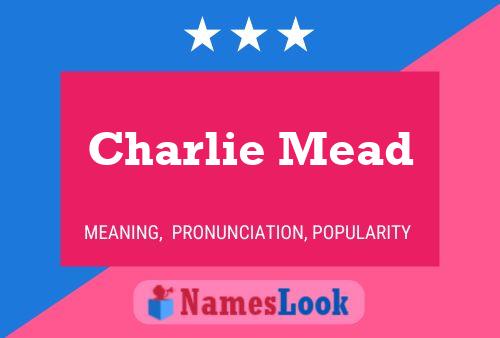 Charlie Mead 名字海报