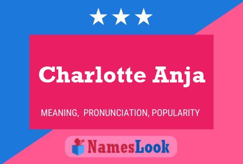 Charlotte Anja 名字海报