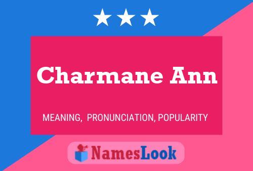 Charmane Ann 名字海报