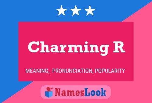 Charming R 名字海报