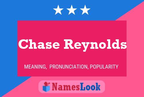 Chase Reynolds 名字海报