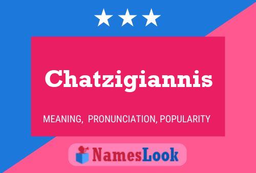 Chatzigiannis 名字海报