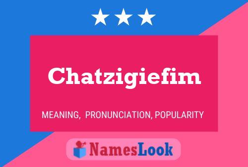 Chatzigiefim 名字海报