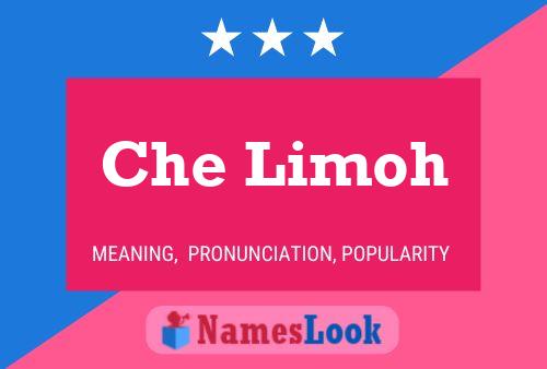 Che Limoh 名字海报