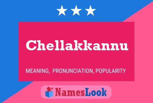 Chellakkannu 名字海报