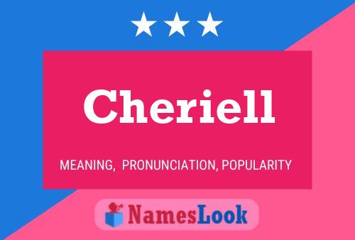 Cheriell 名字海报