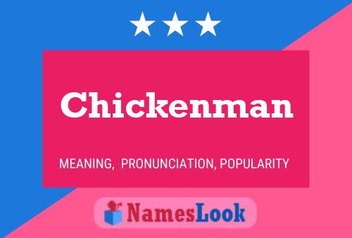 Chickenman 名字海报