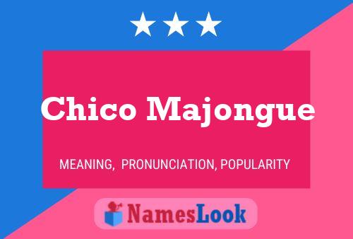 Chico Majongue 名字海报