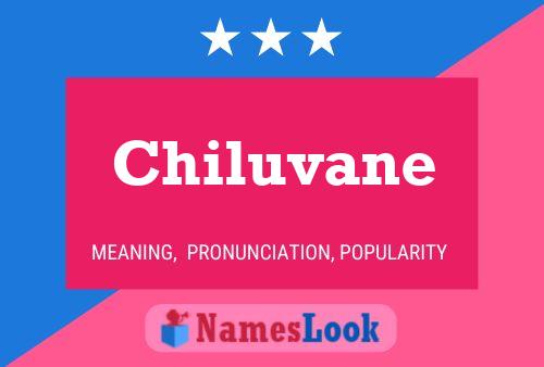 Chiluvane 名字海报