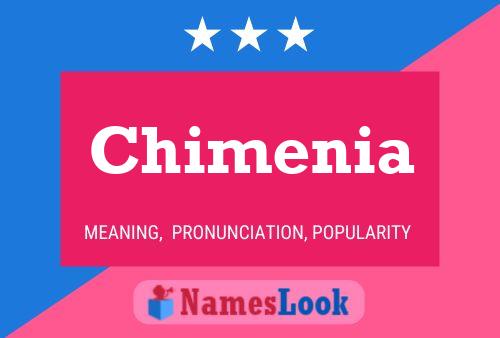 Chimenia 名字海报